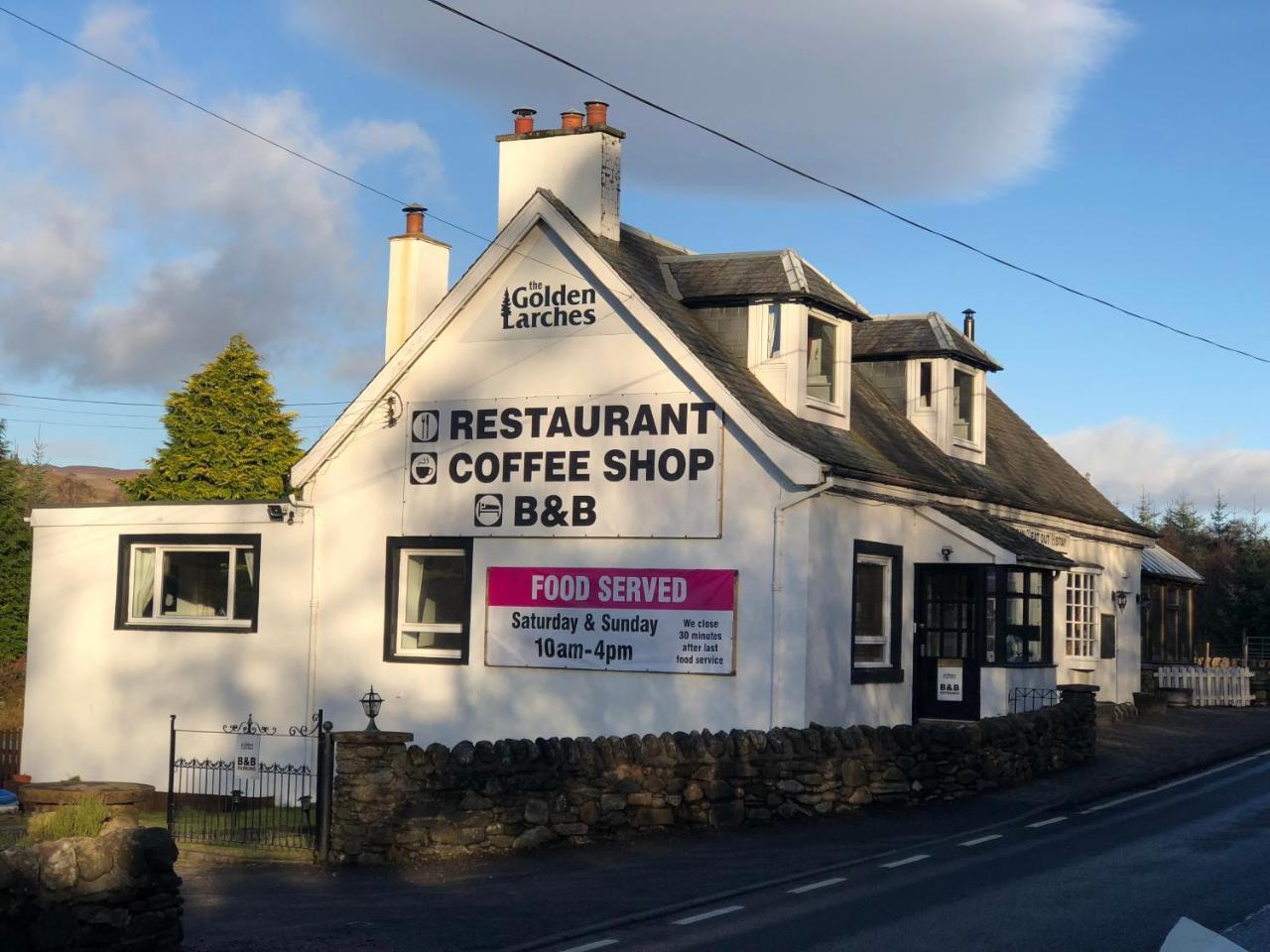The Golden Larches Acomodação com café da manhã Lochearnhead Exterior foto