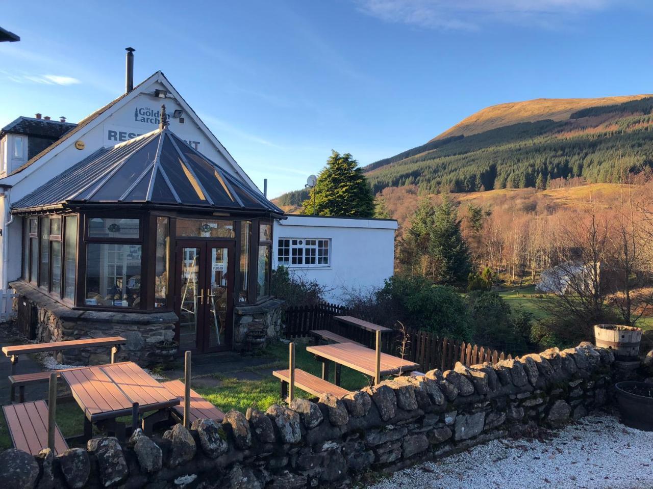The Golden Larches Acomodação com café da manhã Lochearnhead Exterior foto